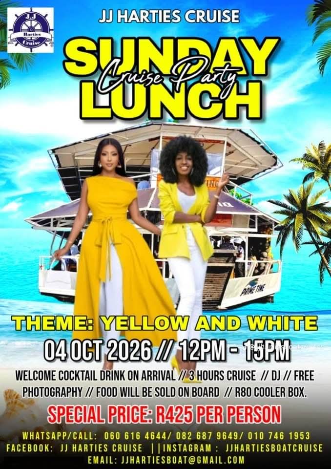 Sunday Lunch Cruise Party